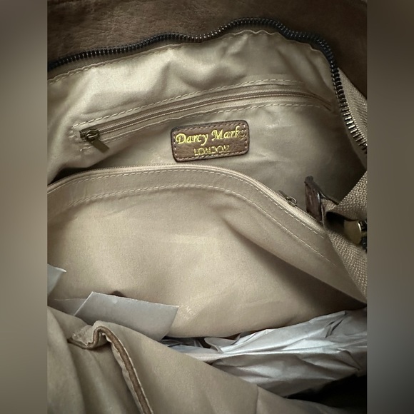 NWT Darcy Marks Large Shoulder Bag Vegan Leather - Picture 8 of 8